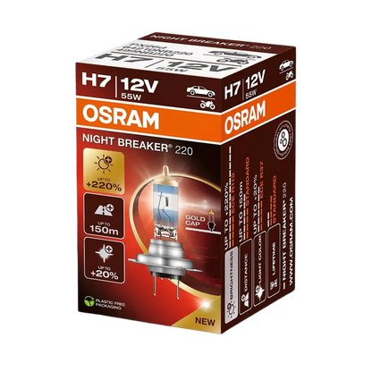 Osram H7 Night Breaker 220 Halogen Lampe