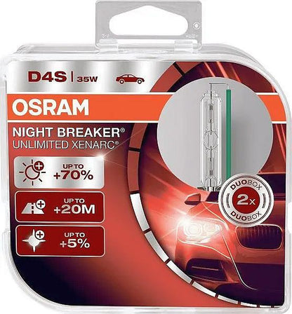 Osram D4S 66440XNB-HCB Night Breaker Unlimited Xenarc Xenon Brenner Duo Set (2 Stück)