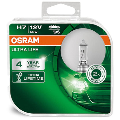 Osram H1 64150ULT Ultra Life Halogen Lampen Duo-Box (2 Stück)