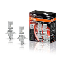 Osram H4 Night Breaker LED car bulb set with ECE (2 pieces)