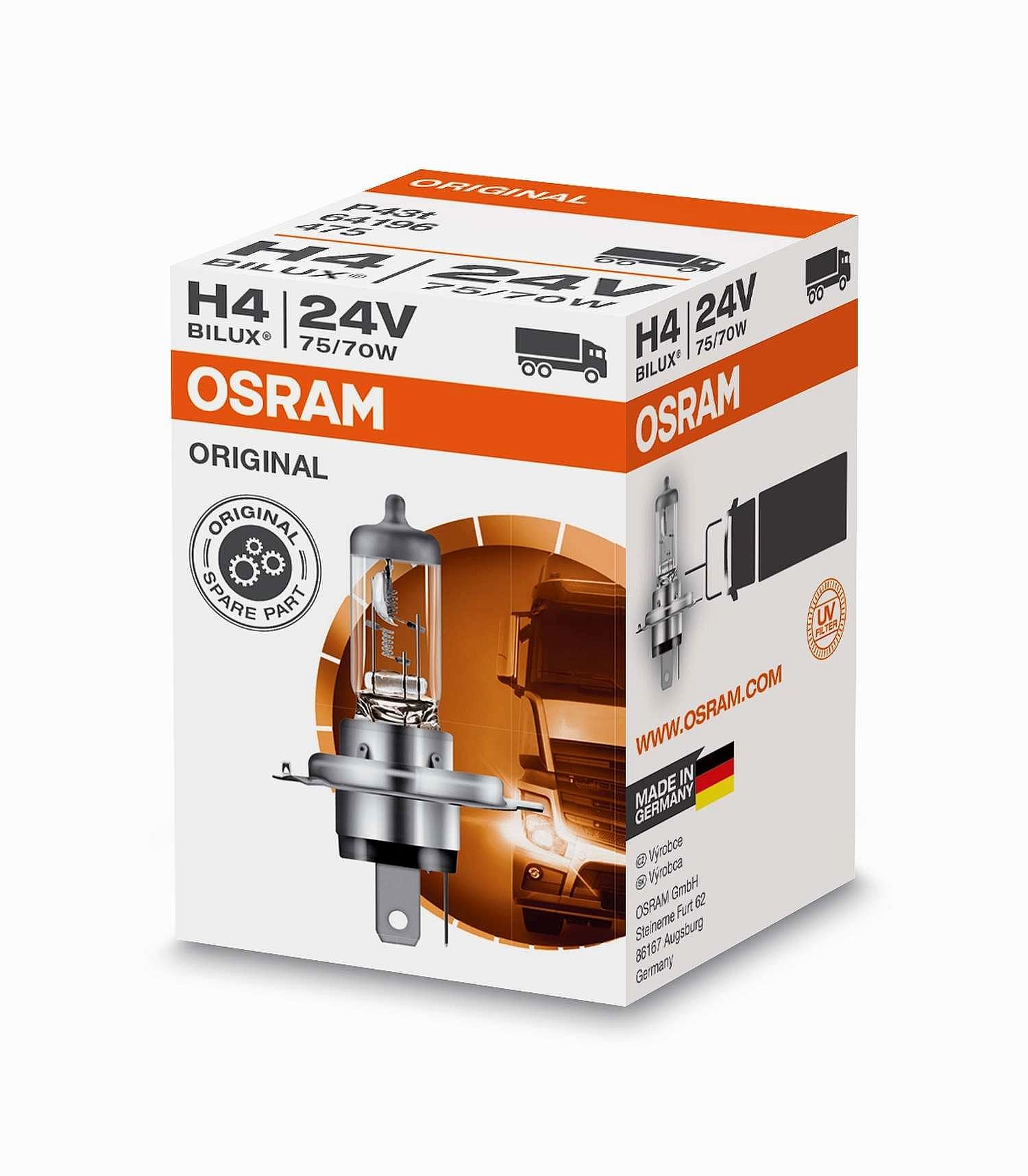Osram 64196 Halogen Lampe 24V 75/70W