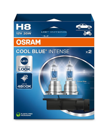 Osram H8 64212CBN-2HB Cool Blue Intense Halogen Lampen Duo-Box (2 Stück) (Kopie)