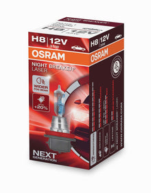 Osram H8 64212NL halogen lamp Night Breaker Laser +150% Duo Box (2 pieces)