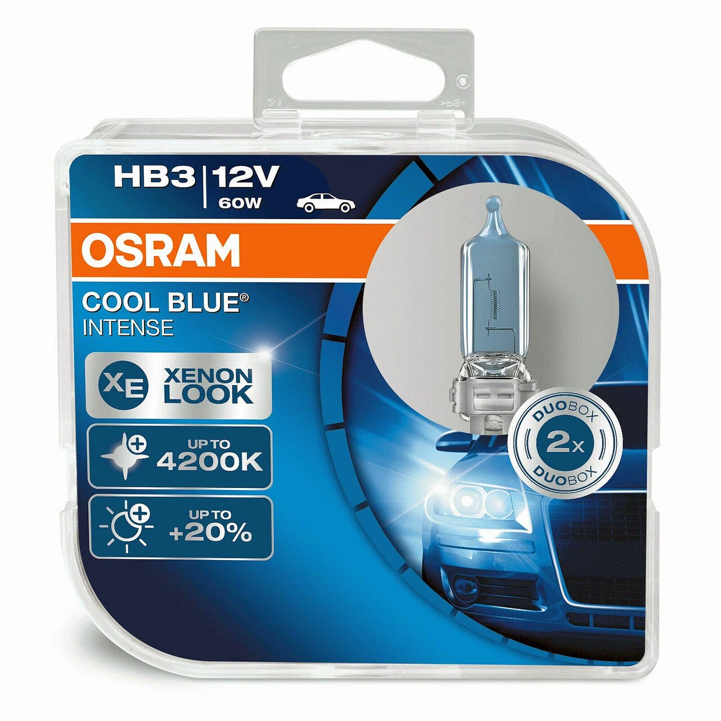 Osram HB3 9005CBI Cool Blue Intense Scheiwerferlampen Duo Set (2 Stück)