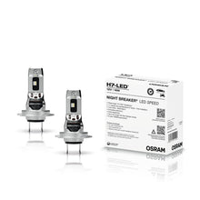 Osram H7 Night Breaker Speed  LED Autolampen Set mit ECE (2 Stück) Industrie Verpackung