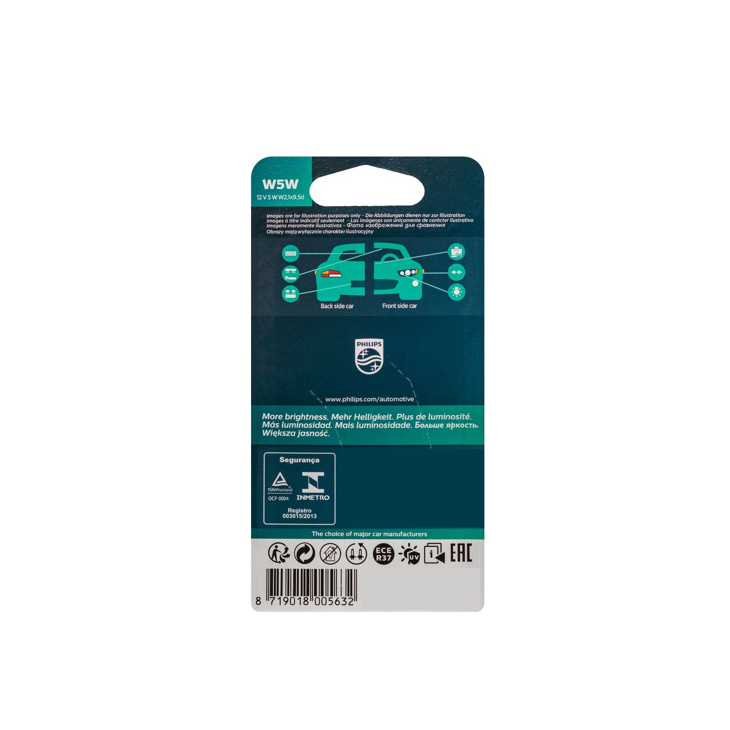 Philips-X-treme-Pro-W5W-back