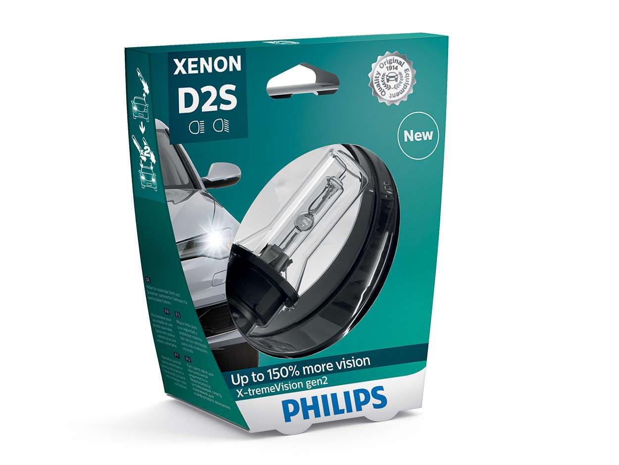 Philips D2S 85122XV X-treme Vision gen2 Xenon Brenner in S1 Verpackung