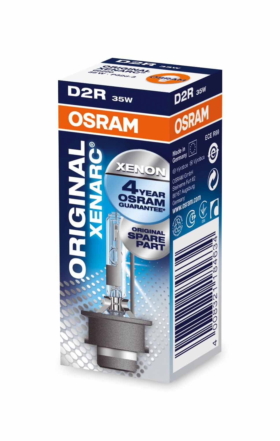 OSRAM D2R 66250 Original Xenarc Xenon Brenner Scheinwerferlampe | www ...