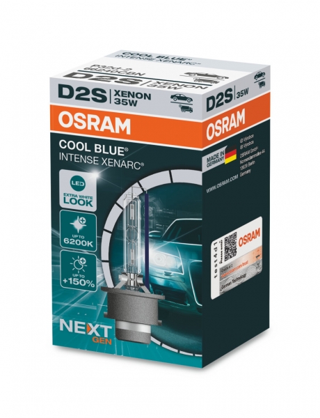 OSRAM D2S XENARC Cool Blue Intense bis 6200 Kelvin