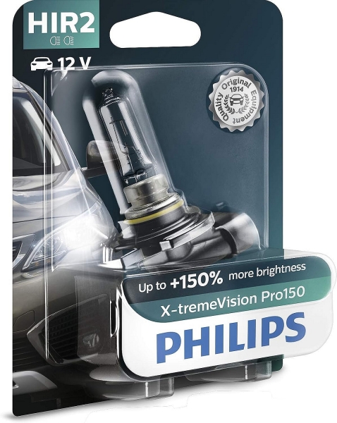 Philips HIR2 X-treme Vision Pro150 Halogen Lampe 12V 55W