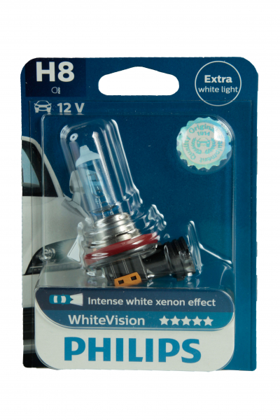 Philips H8 WhiteVision Halogen Lampe Scheinwerferlampe