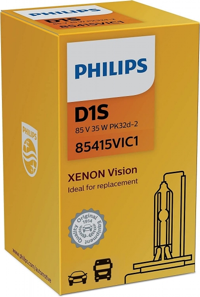 Philips D1S Vision Xenon Brenner in C1 Verpackung