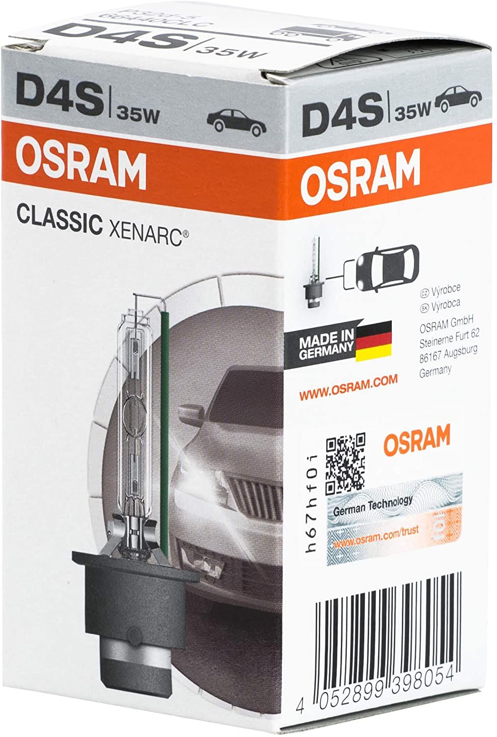 Osram D4S Xenarc Classic Xenon Brenner