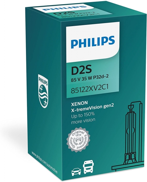 Philips D2S 85122XV X-treme Vision gen2 Xenon Brenner in C1 Verpackung