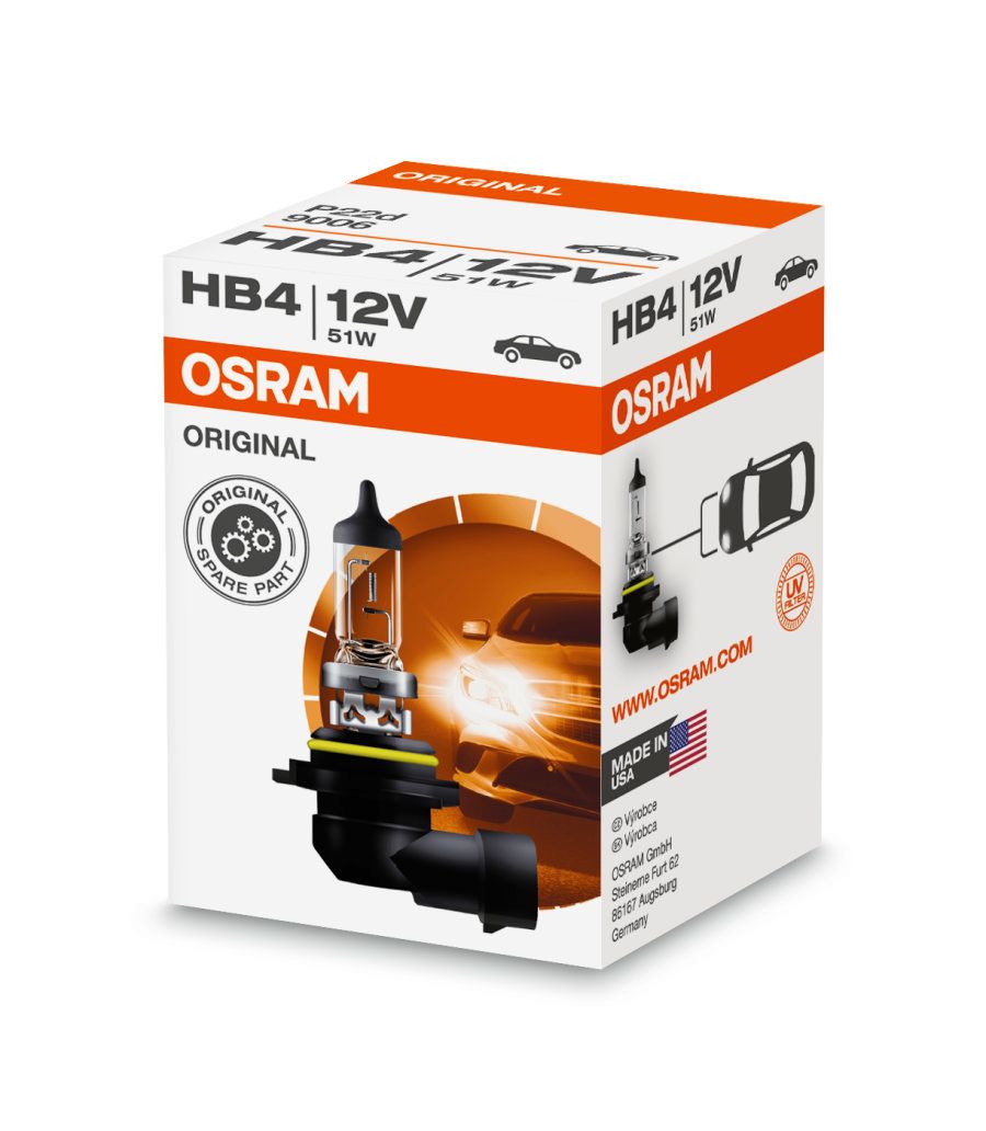 HB4 9006 LED-Lampe, belüftet, speziell für Motorräder und Roller