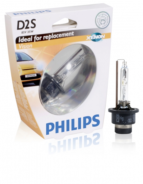 Philips D2S 85122 VIS1 Vision Xenon Brenner in S1 Verpackung