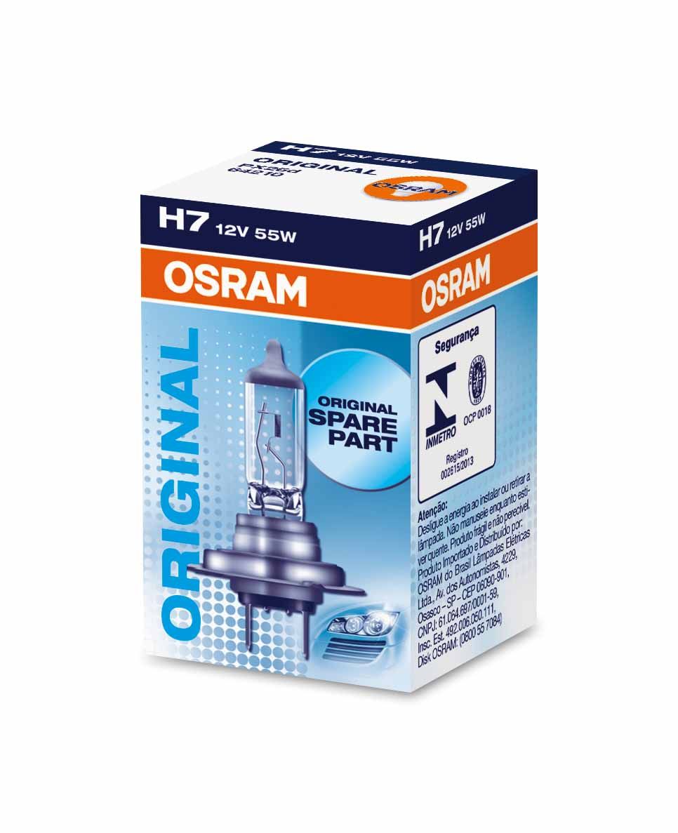 2x Osram H7 55W 12V PX26d 64210 Original Klar Weiß White Ersatz