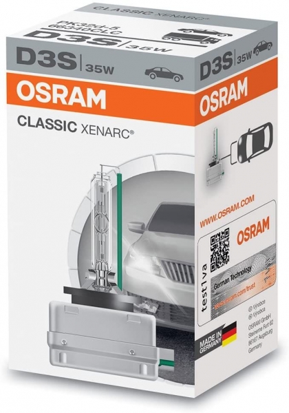 OSRAM D3S 66340 XENARC ORIGINAL Line Xenon Brenner Scheinwerfer Lampe für  KIA