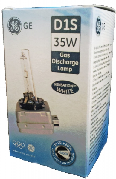 GE General Electric D1S 35W Xenon Brenner GE XENSATION White