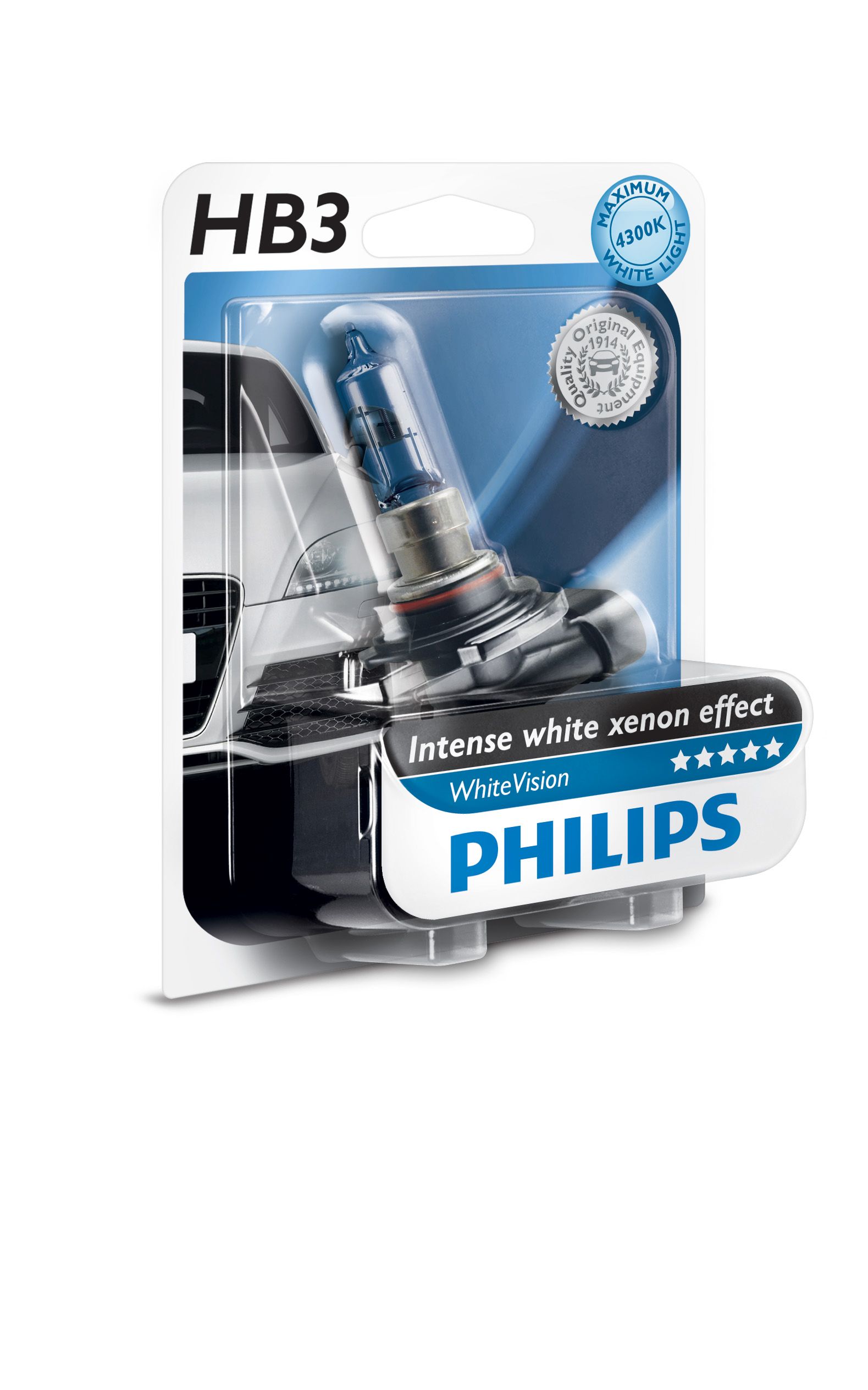 Philips D2S White Vision Xenon Brenner 85122WHVC1