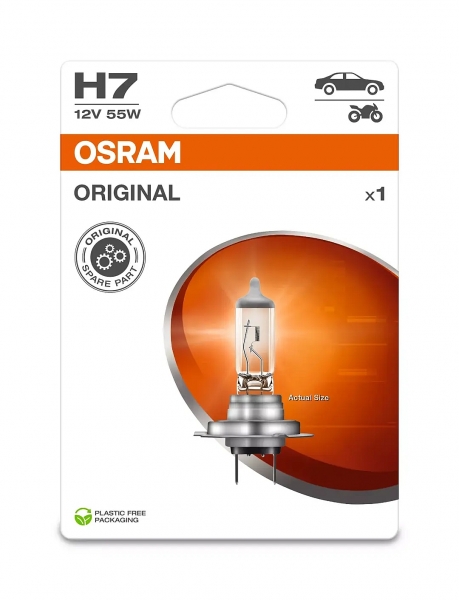 Osram H7 64210-1BL Original Spare Part Halogen Lampe