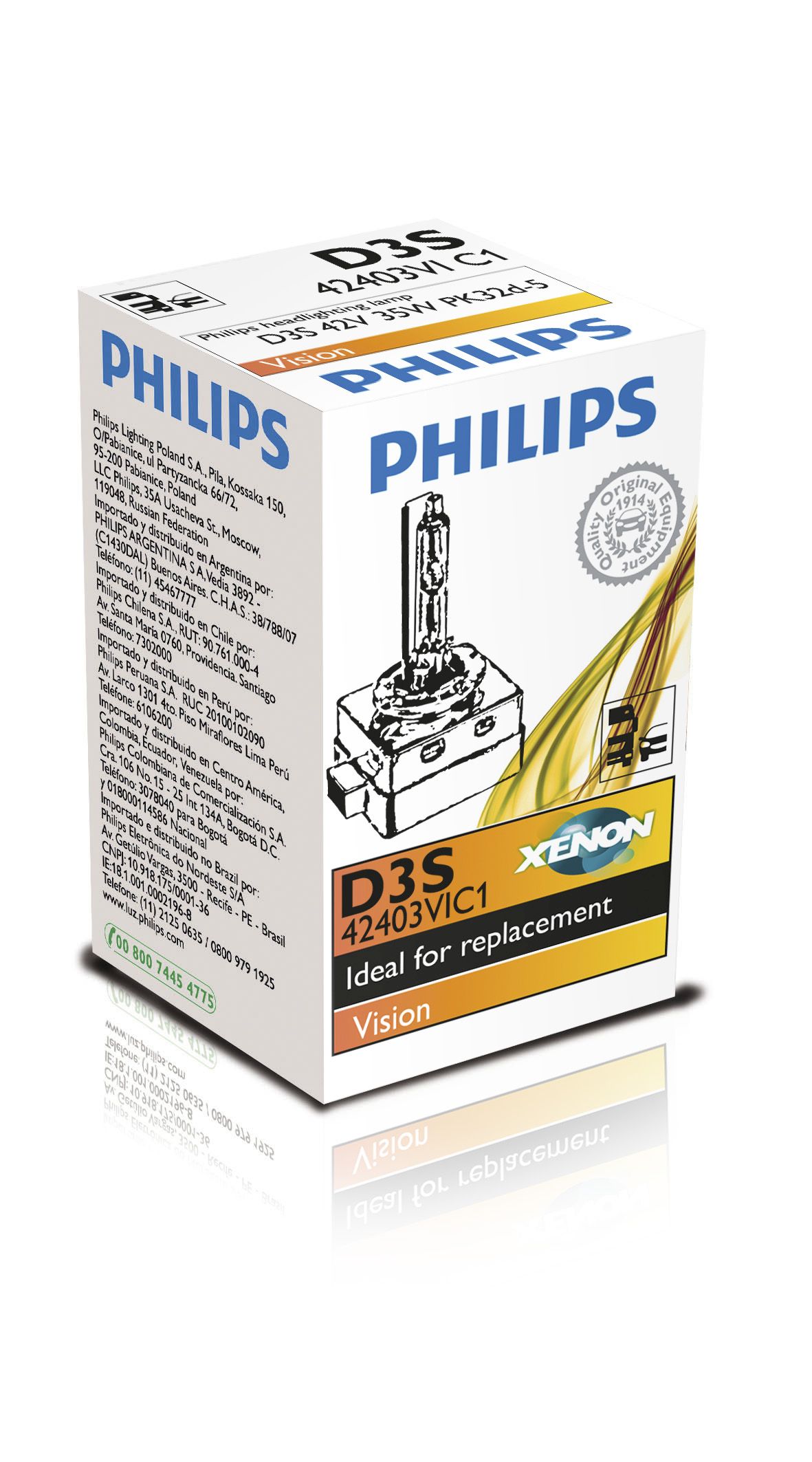 Philips D3S 42403XV2 X-treme Vision gen2 Xenon Brenner