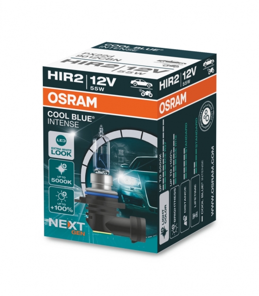 Osram HIR2 Cool Blue Intense Haloge Lampe 12V/55W NEXT GEN