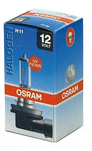 Osram H11 64211 Halogen Lampe mit UV Filter