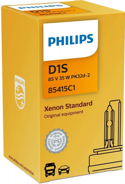 Philips D1S 85415C1 Standard Xenon Brenner C1 Verpackung