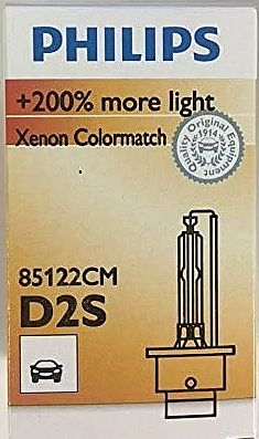 Philips D2S 85122CM Colormatch Xenon Brenner mit 5000 Kelvin