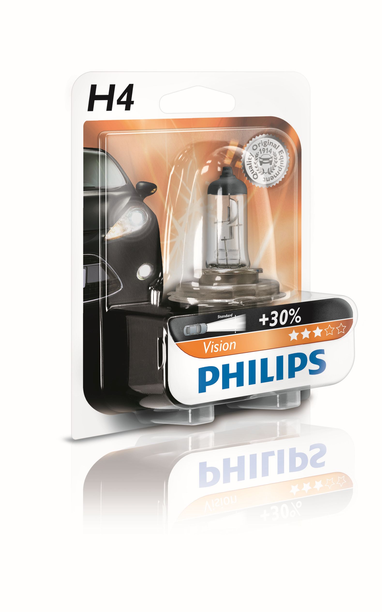 Philips h4 vision plus 30 hot sale